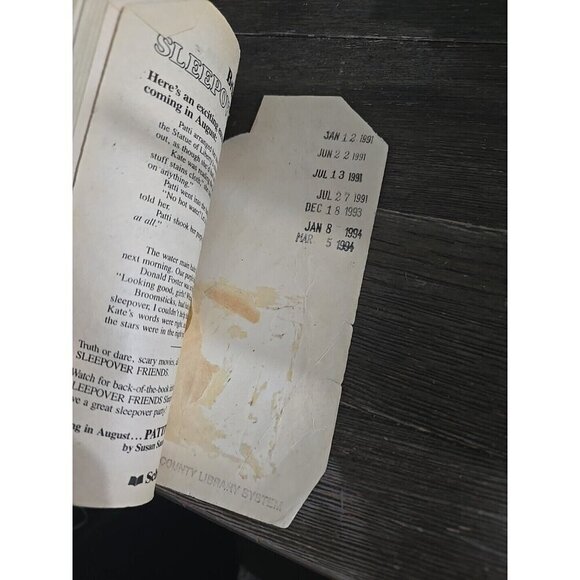 Vintage The Baby-Sitters Club #7 Claudia & Mean Janine Paperback - Picture 5 of 5